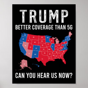 Affiche Trump Meilleure Couverture Que 5g Pouvez-Vous Nous