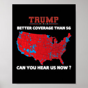 Affiche Trump Meilleure Couverture Que 5g Pouvez-Vous Nous