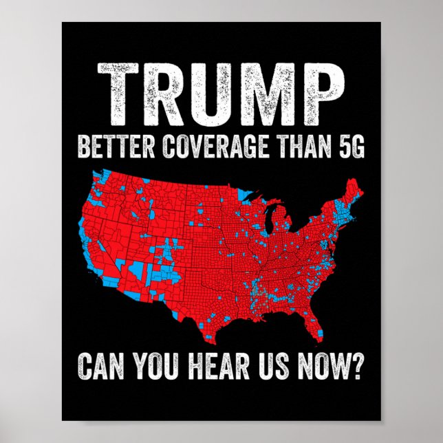 Affiche Trump Meilleure Couverture Que 5g Pouvez-Vous Nous (Devant)