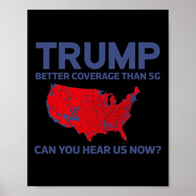 Affiche Trump Meilleure Couverture Que 5g Pouvez-Vous Nous (Devant)