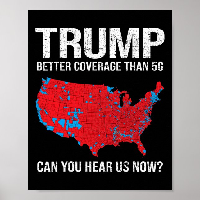 Affiche Trump Meilleure Couverture Que 5g Pouvez-Vous Nous (Devant)