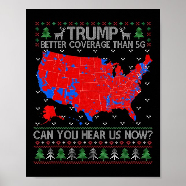 Affiche Trump Meilleure Couverture Que 5g Pouvez-Vous Nous (Devant)