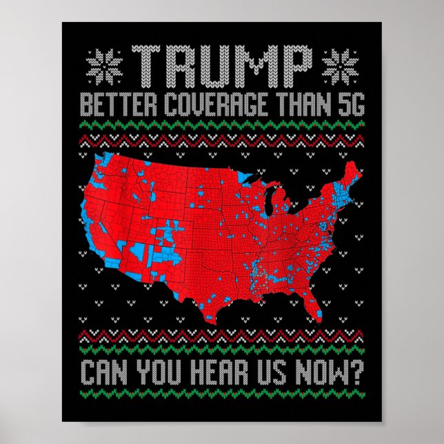 Affiche Trump Meilleure Couverture Que 5g Pouvez-Vous Nous (Devant)