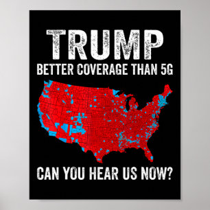 Affiche Trump Meilleure Couverture Que 5g Pouvez-Vous Nous