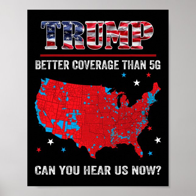 Affiche Trump Meilleure Couverture Que 5g Pouvez-Vous Nous (Devant)