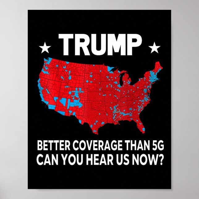 Affiche Trump Meilleure Couverture Que 5g Pouvez-Vous Nous (Devant)