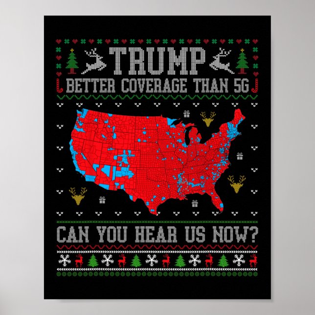 Affiche Trump Meilleure Couverture Que 5g Pouvez-Vous Nous (Devant)