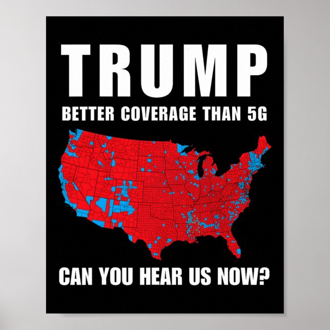 Affiche Trump Meilleure Couverture Que 5g Pouvez-Vous Nous (Devant)