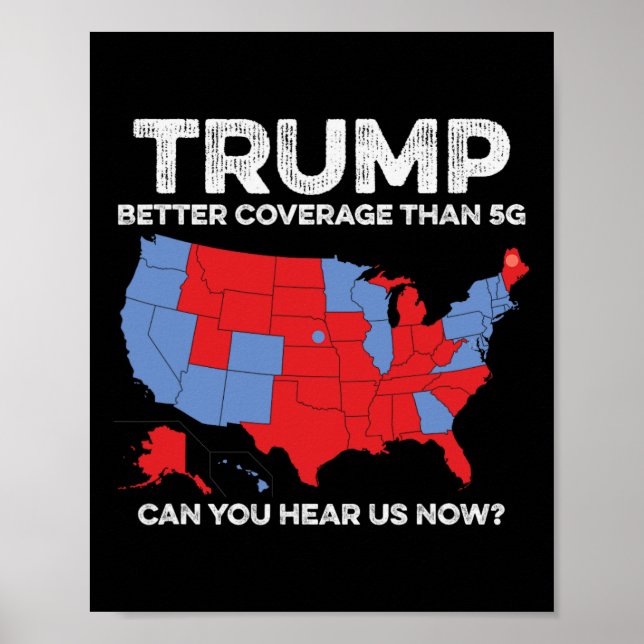 Affiche Trump Meilleure Couverture Que 5g Pouvez-Vous Nous (Devant)