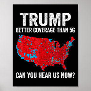 Affiche Trump Meilleure Couverture Que 5g Pouvez-Vous Nous