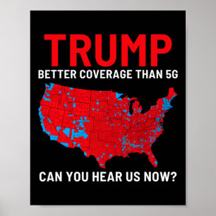 Affiche Trump Meilleure Couverture Que 5g Pouvez-Vous Nous