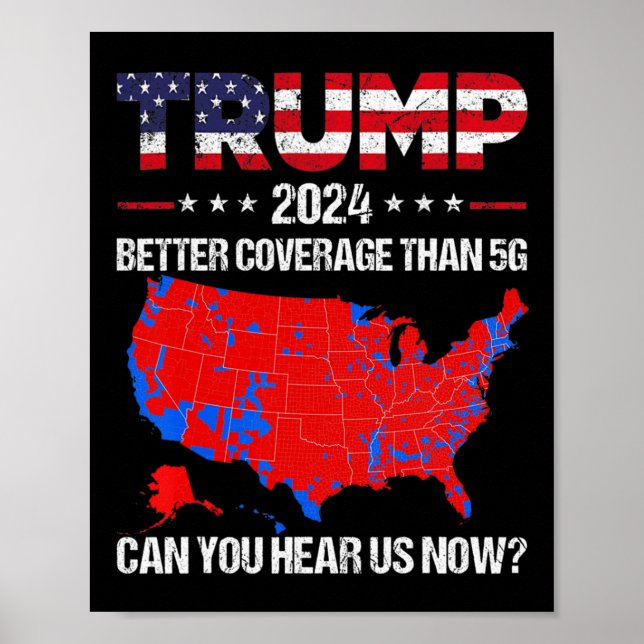 Affiche Trump Meilleure Couverture Que 5g Pouvez-Vous Nous (Devant)