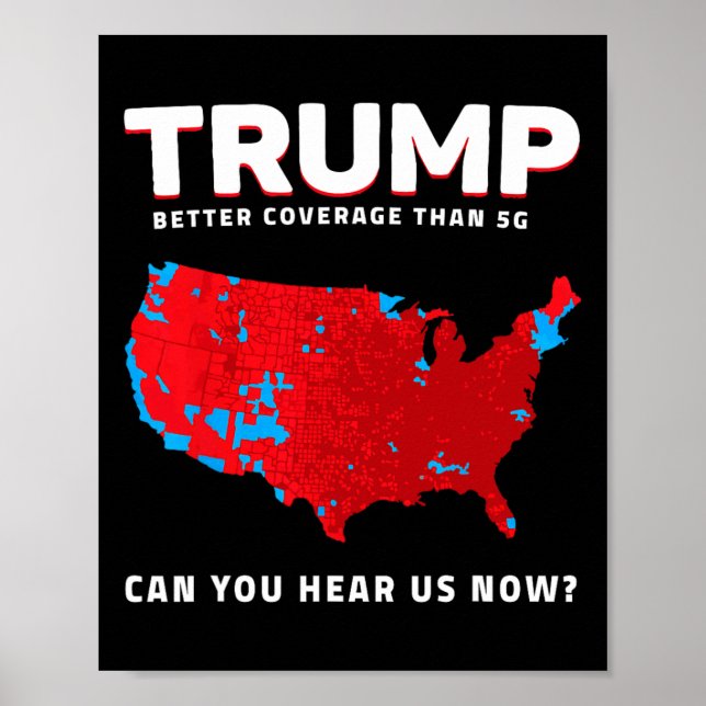 Affiche Trump Meilleure Couverture Que 5g Pouvez-Vous Nous (Devant)