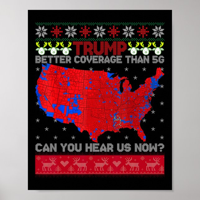 Affiche Trump Meilleure Couverture Que 5g Pouvez-Vous Nous (Devant)