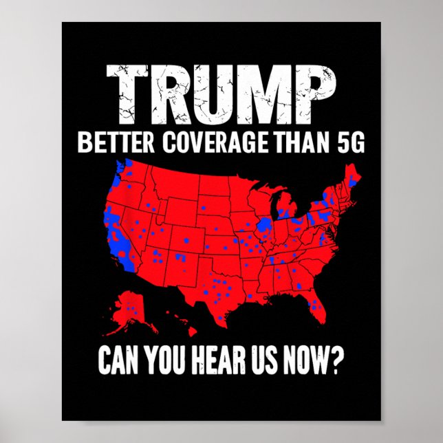 Affiche Trump Meilleure Couverture Que 5g Pouvez-Vous Nous (Devant)
