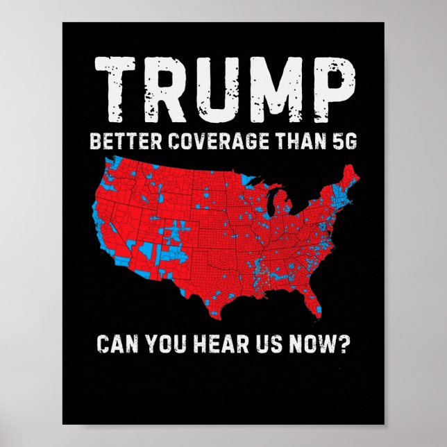 Affiche Trump Meilleure Couverture Que 5g Pouvez-Vous Nous (Devant)