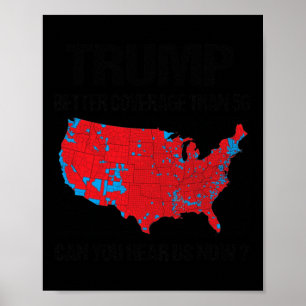 Affiche Trump Meilleure Couverture Que 5g Pouvez-Vous Nous