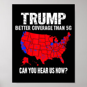 Affiche Trump Meilleure Couverture Que 5g Pouvez-Vous Nous