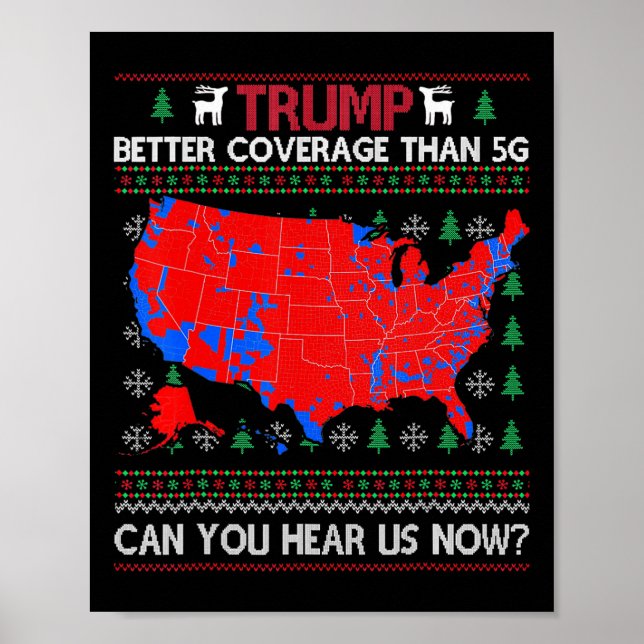 Affiche Trump Meilleure Couverture Que 5g Pouvez-Vous Nous (Devant)