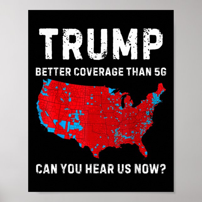 Affiche Trump Meilleure Couverture Que 5g Pouvez-Vous Nous (Devant)