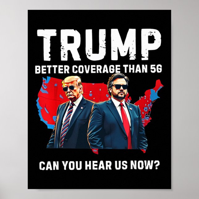 Affiche Trump Meilleure Couverture Que 5g Pouvez-Vous Nous (Devant)