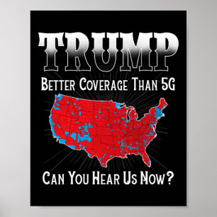 Affiche Trump Meilleure Couverture Que 5g Pouvez-Vous Nous