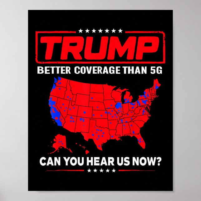 Affiche Trump Meilleure Couverture Que 5g Pouvez-Vous Nous (Devant)