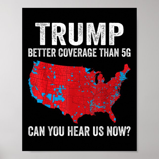 Affiche Trump Meilleure Couverture Que 5g Pouvez-Vous Nous (Devant)