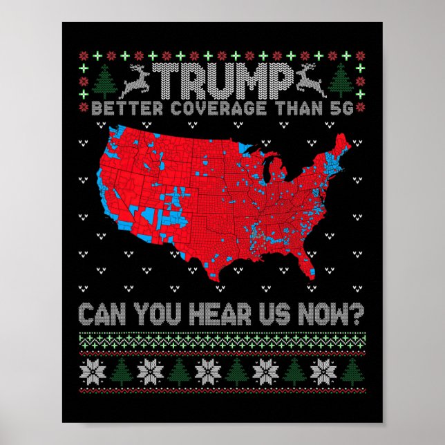 Affiche Trump Meilleure Couverture Que 5g Pouvez-Vous Nous (Devant)