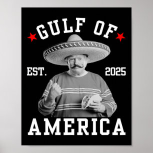 Affiche Trump Merveilleux Chemise Golfe Des États-Unis Amé
