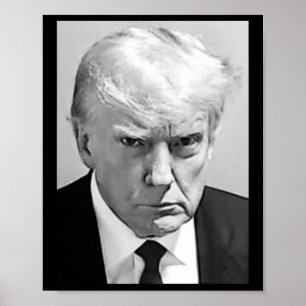 Affiche Trump Mug Shot - Donald Trump Mug Shot