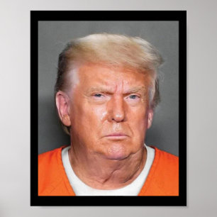 Affiche Trump Mugshot
