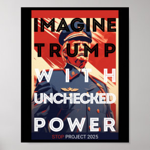 Affiche Trump non contrôlé