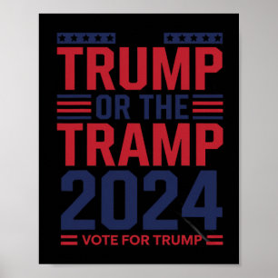Affiche Trump ou l'escroc 2025 Votez pour Trump Trump Vanc