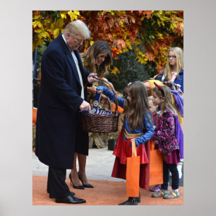 Affiche Trump ou Trump : un portrait d'Halloween