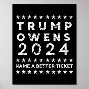 Affiche Trump Owens Trouvez Un Meilleur Billet Pour Le Pré