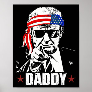 Affiche Trump Papa 2025 Officiel Trump Papa Drôle