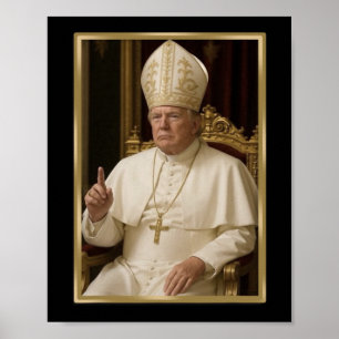 Affiche Trump pour le pape T chemise président Trump Tee -
