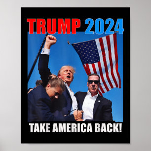 Affiche Trump Rally, Priez Pour Le Président Trump, Que Di