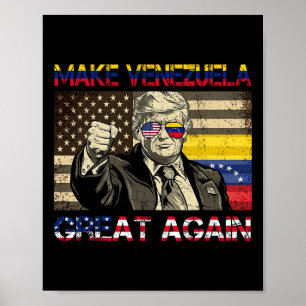 Affiche Trump rend à nouveau la Vénézuela grande _6