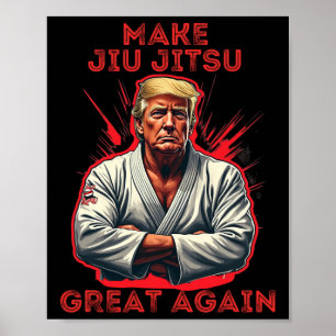 Affiche Trump Rend à Nouveau le Jiu Jitsu sa Grandeur Humo