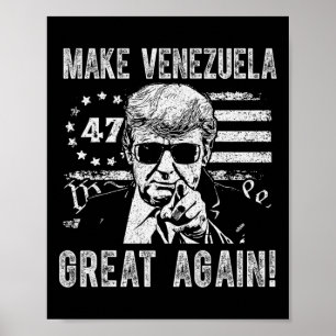 Affiche Trump rend à nouveau le Venezuela grand