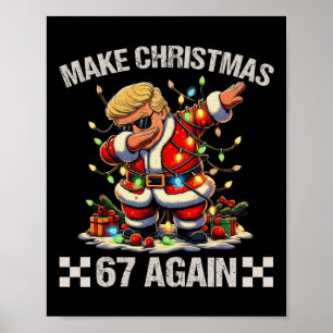 Affiche Trump rend Noël 67 encore un mème politique de Noë