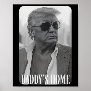 Affiche Trump Républicaine Femme Fête des mères Accueil de
