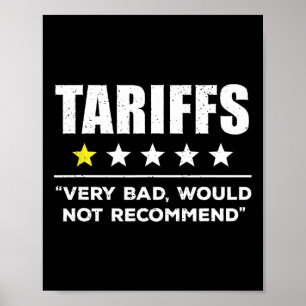 Affiche Trump Tarif Usa Ne Recommanderait Pas Les Tarifs D