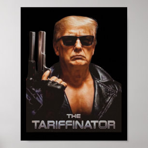 Affiche Trump Tarifinator Jour de libération Tarif hommes