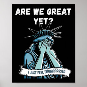 Affiche Trump Tee - shirt anti-Trump anti-républicain cons