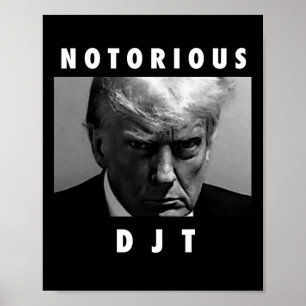 Affiche Trump Trump, le célèbre Djt Donald Trump, a abattu