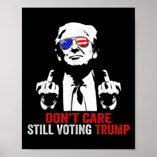 Affiche Trump Trump Président de 2024, dont les électeurs 
