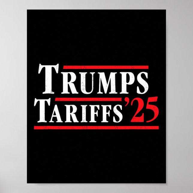 Affiche Trump - Trump Trade War (Devant)